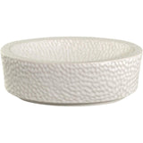 BANDEJA DECORATIVA REDONDA BLANCA