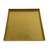 BANDEJA RECTANGULAR DORADA