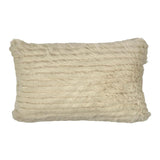 COJIN BEIGE BIG RIB PELUDO RECTANGULAR