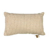 COJIN CUADRITOS BEIGE RECTANGULAR
