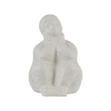 FIGURA GORDITA BRAZOS SOBRE LAS RODILLAS