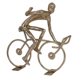 FIGURA CICLISTA BRAZO ARRIBA