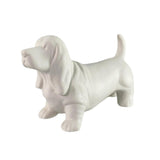 PERRO BASSET HOUND BLANCO