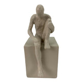 ESCULTURA HOMBRE PENSATIVO