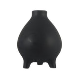 FLORERO TRES PATAS NEGRO