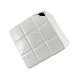 FLORERO CUBO RUBIK BLANCO