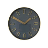 RELOJ NEGRO CON DORADO