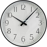 RELOJ NEGRO CON BLANCO