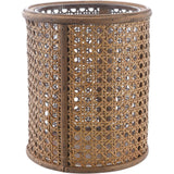 CANDELABRO EN RATTAN