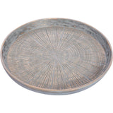 CENTRO DE MESA DECORATIVO ANILLOS ARBOL EN POLIRESINA