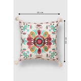 COJIN MANDALA CON BORLAS