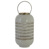 FAROL BLANCO CON RAYAS DORADAS