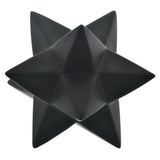 FIGURA ESTRELLA ORIGAMI NEGRA DOLOMITA