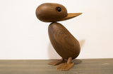 FIGURA PATO EN TECA 15HCM REF FIGU1013