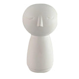 FIGURA HOMBRE OJOS CERRADOS BLANCO