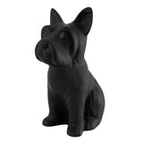 FIGURA PERRO BULLDOG FRANCÉS NEGRO