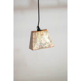 LAMPARA COLGANTE EN COBRE