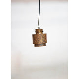 LAMPARA COLGANTE EN COBRE