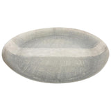 PLATO DECORATIVO GRIS