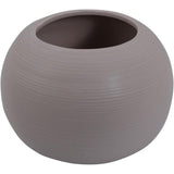 POTE REDONDO GRIS RAYAS