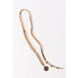 PULSERA OCRE DORADA