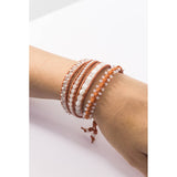 PULSERA BLANCO NACARADO