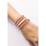 PULSERA BLANCO NACARADO
