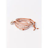 PULSERA BLANCO NACARADO