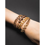 PULSERA COBRE Y DORADO