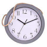 RELOJ GRIS CON GUERDA EN PLASTICO